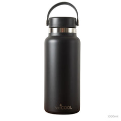 Botella Térmica Negro 1000ml - WeCool