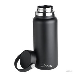 Botella Térmica Negro 1000ml - WeCool
