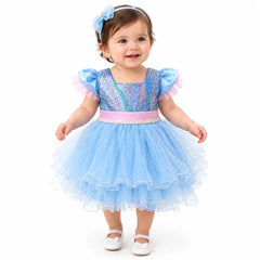 Vestido Inspirado en Stitch - Sweet Peach
