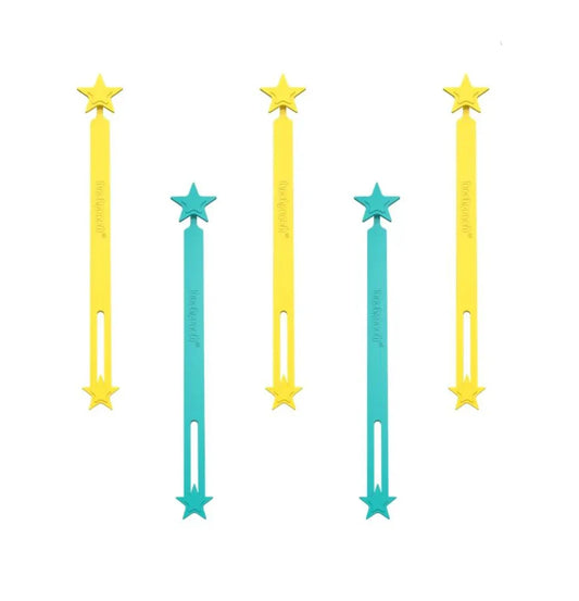 Lunch Punch Silicone Wrap Bands - Amarillo