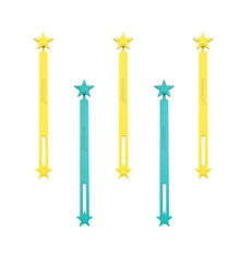 Lunch Punch Silicone Wrap Bands - Amarillo