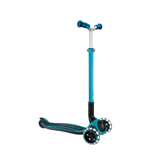 Scooter ACE LED Celeste - Globber