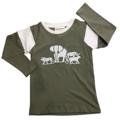 Polo Manga Larga Africa Verde