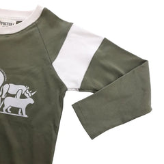 Polo Manga Larga Africa Verde