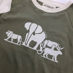 Polo Manga Larga Africa Verde