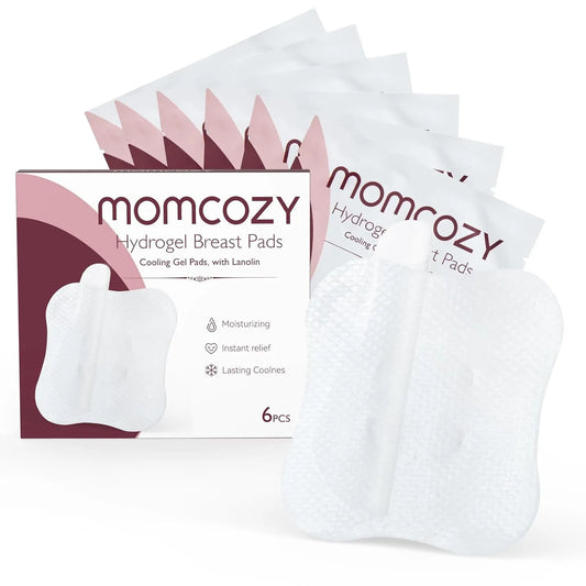 Almohadillas de Hidrogel para Pezones con Lanolina Momcozy - Pack x6