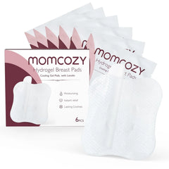 Almohadillas de Hidrogel para Pezones con Lanolina Momcozy - Pack x6