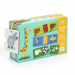 Rompecabeza Duo Animales Desnudos - Djeco