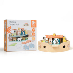 Making Noah’s Ark 7 Hacer el Arca de Noé - Classic World