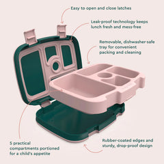 Lonchera Bentgo Kids - Arcoiris Verde