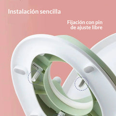 Adaptador de Inodoro Corona Rosa