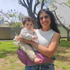 Asiento Porta Bebe Rosa-Aúpa