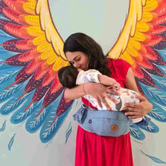 Asiento Porta Bebe Azul-Aúpa