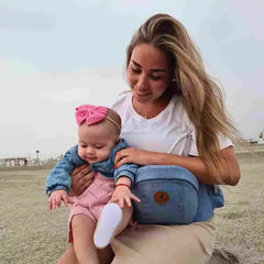 Asiento Porta Bebe Azul-Aúpa