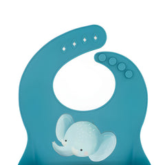 Babero de Silicona Chewy El Elefante - Sassi