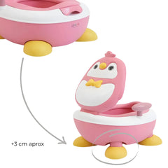 Bacín Pingüino Rosa - Abú