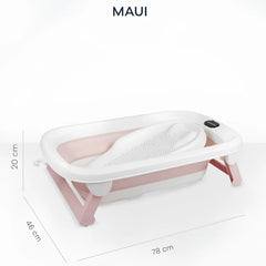 Bañera Plegable con Soporte Maui 40L - Carestino
