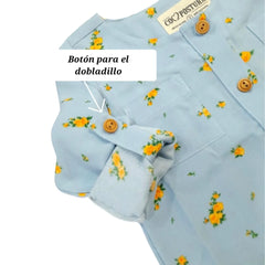 Blusa Primavera Flores Amarillas - Compostura