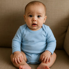 Body Celeste de Algodón