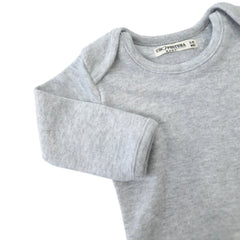 Body Gris de Algodón
