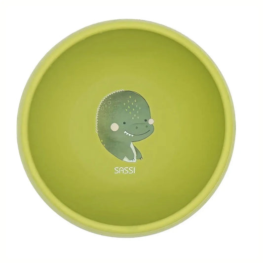 Bowl de Silicona Cracky El Dinosaurio - Sassi