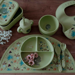 Bowl de Silicona Cracky El Dinosaurio - Sassi