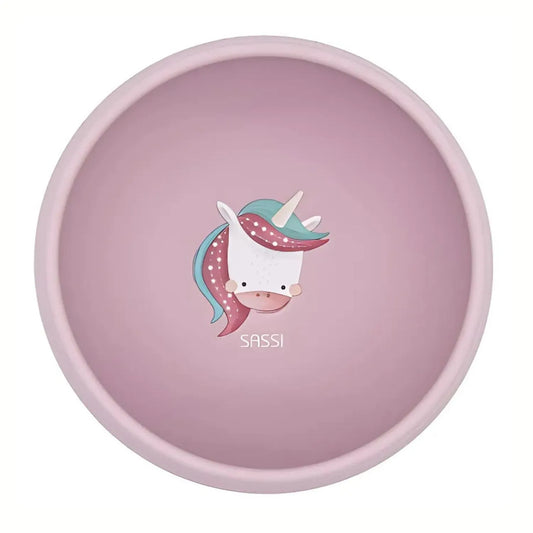 Bowl de Silicona Sparkly El Unicornio - Sassi