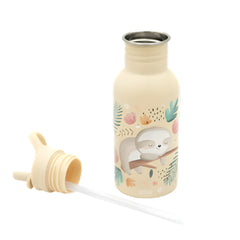 Botella de Acero Inoxidable 500ml Gnawy El Perezoso - Sassi