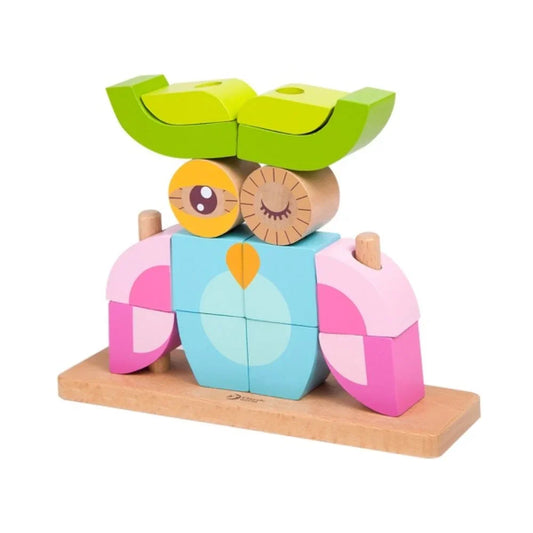 Juego de Bloques Búho - Classic World