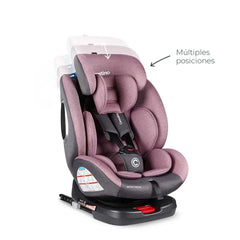 Butaca Montreal Gris Grupo 0/I/II/III ISofix - Carestino