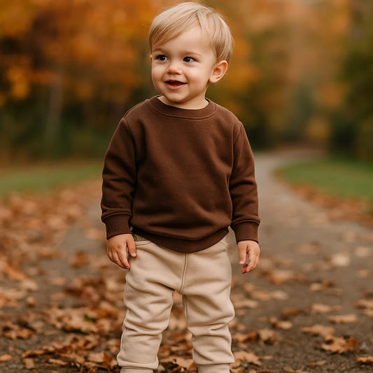 Jogger Básico Niño Beige - Compostura
