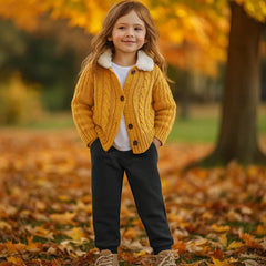 Jogger Básico Niña Gris Oscuro- Compostura