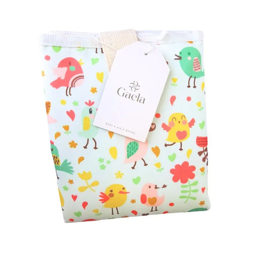 Cambiador Portátil Pajaritas