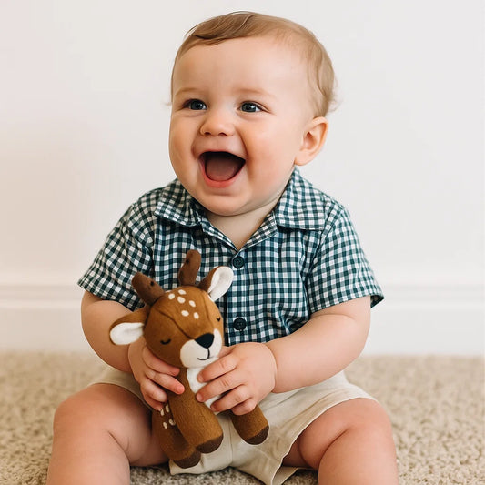 Set Sebastián Cuadros Verde Bebé