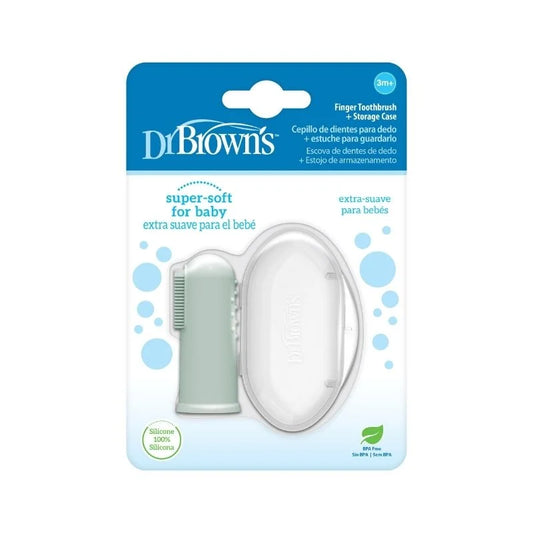 Cepillo Dedal Silicona Verde- Dr. Browns