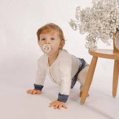 Chaqueta Tejida Lia Azul