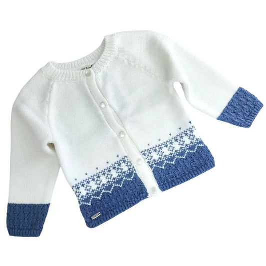 Chaqueta Tejida Lia Azul