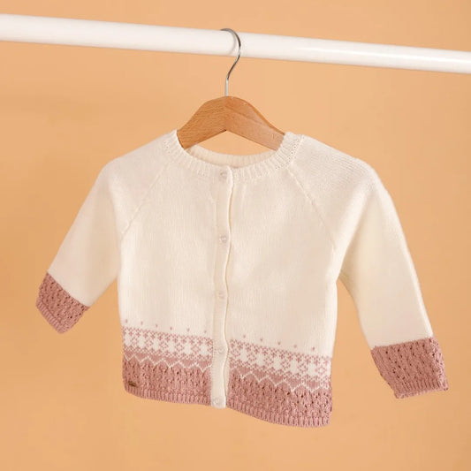 Chaqueta Tejida Lia Rosa