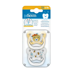 Set x2 Chupones PreVent de 6 a 18 meses León y Abejitas Dr. Browns
