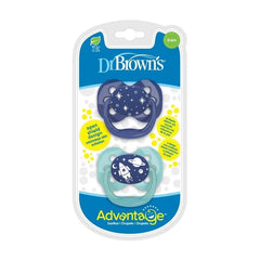 Set x2 Chupones Advantage de 0 a 6 meses Astros Dr. Browns