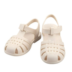 Sandalia Clásica Velcro Marfil - Igor