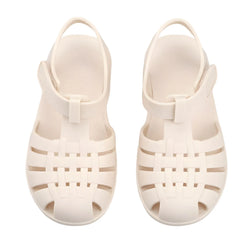 Sandalia Clásica Velcro Marfil - Igor