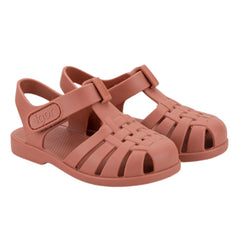 Sandalia Clásica Velcro Terracota - Igor