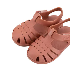 Sandalia Clásica Velcro Terracota - Igor