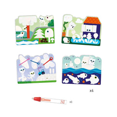 Escondido en el Jardín Colorear con Agua - Djeco