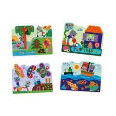 Escondido en el Jardín Colorear con Agua - Djeco