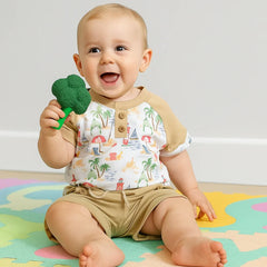 Conjunto Bebé Summer Beige - Compostura