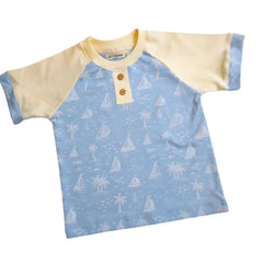 Conjunto Bebé Summer Celeste - Compostura