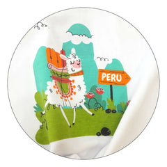 Polo Crop Top Llamita Blanco - Compostura