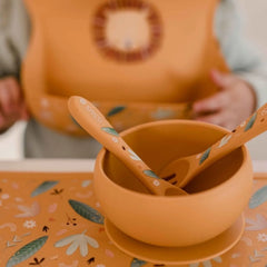 Kit de tenedor y cuchara de Silicona Slurpy El Pulpo - Sassi